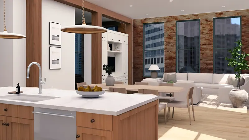 Rendering · Unit 203 Traditional Signature