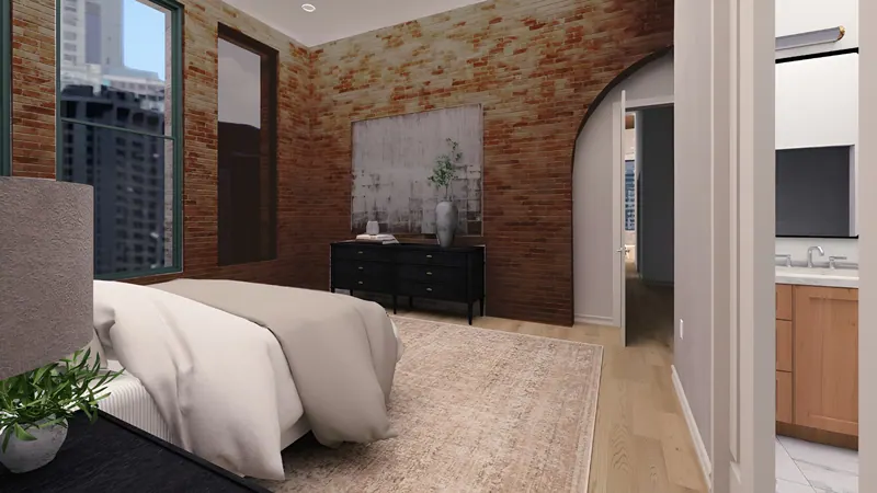 Rendering · Unit 203 Traditional Signature