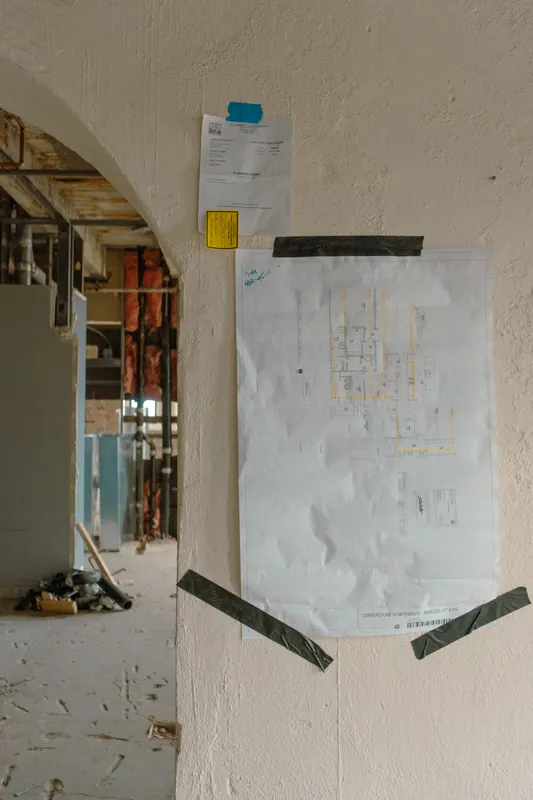 Renovation in progress