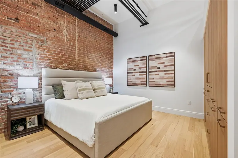 Model Unit 209 · Mid-Century Modern finish